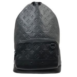 Louis Vuitton Racer Sling Bag Shoulder Bag Monogram Shadow Leather Black